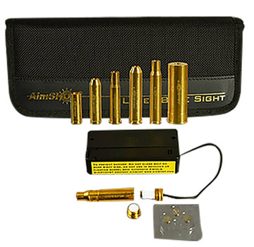 Aimshot KTRIFLE Boresight Rifle Kit Laser Universal Rifle Calibers Brass UPC: 669256223900