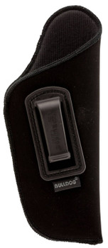Bulldog DIP815 Deluxe  IWB Black Suede Like Belt Clip Fits Beretta 92Glock 2023 Barrel Right Hand UPC: 672352009910 Bulldog DIP815 Deluxe  IWB Black Suede Like Belt Clip Fits Beretta 92Glock 2023 Barrel Right Hand UPC: 672352009910