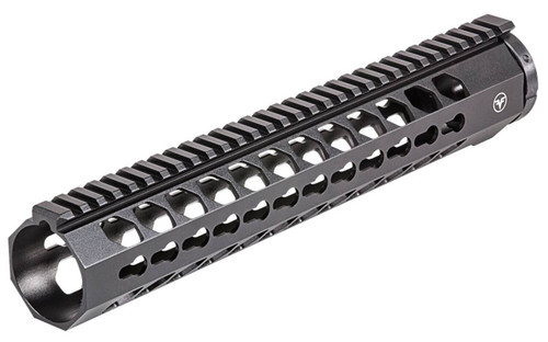 Firefield FF34051 Edge Handguard 12 Keymod Style Made of 6061T6 Aluminum with Black Matte Finish for AR15 UPC: 812495021220