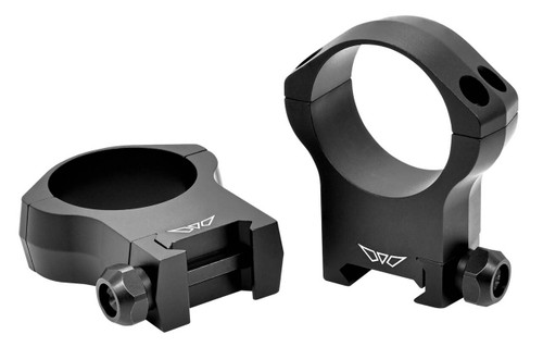 Warne 7244M Scope Rings Mountain Tech Matte Black 35mm Ultra High 0 MOA UPC: 656813106240