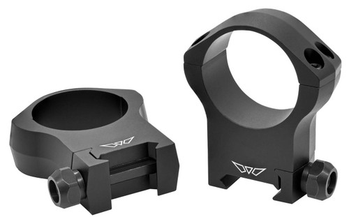 Warne 7224M Scope Rings Mountain Tech Matte Black 34mm Ultra High 0 MOA UPC: 656813105410