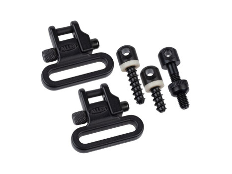 Allen 14420 Magnum Swivel Set Black 1" Bolt Action Rifles