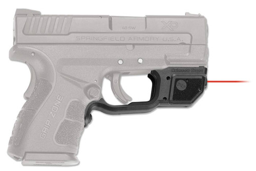 Crimson Trace 0163201 LG496 Laserguard  Black Red Laser Springfield Armory XD MOD.2 UPC: 610242007585