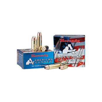Hornady American Gunner Hyper Velocity Centerfire Ammunition, 357 Magnum, Hornady XTP Hollow Point, 125 Grain - 25 Cartridge Box ( 25 / 1 )
