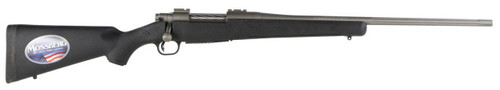 Mossberg 28010 Patriot  3006 Springfield 51 22 Fluted Barrel wRecessed Match Crown Cerakote Stainless Steel SpiralFluted Bolt Synthetic Stock Drop Box Magazine Adjustable LBA Trigger UPC: 015813280105