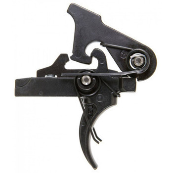 Geissele Automatics 05145 G2S  TwoStage Curved Trigger w4.254.75 lbs Draw Weight Black Oxide Finish for AR15AR10 UPC: 854014005045