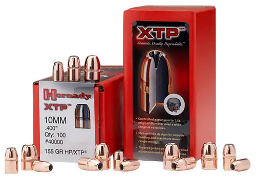 Hornady 35571 XTP  9mm .355 124 gr Hollow Point 100 Per Box 25 Case UPC: 090255200225