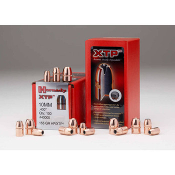 Hornady 35710 XTP  38 Cal .357 125 gr Hollow Point 100 Per Box 25 Case UPC: 090255235715