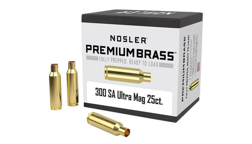 Nosler 300 Remington Short Action Ultra Mag Brass 25/Box UPC: 054041102285