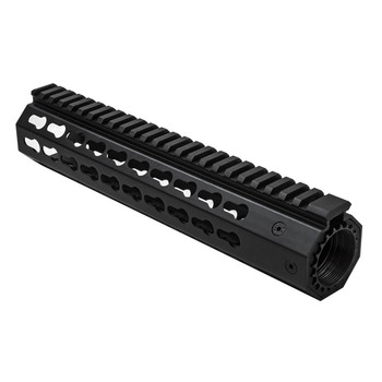 NcStar VMARFFKMC Keymod Handguard  FreeFloating Aluminum Black Anodized 10 for AR15 M4 UPC: 848754006165