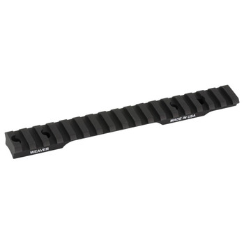 Weaver Mounts 99498 Extended MultiSlot Base  Black Anodized Savage 110 Short Action 20 MOA UPC: 604544630015