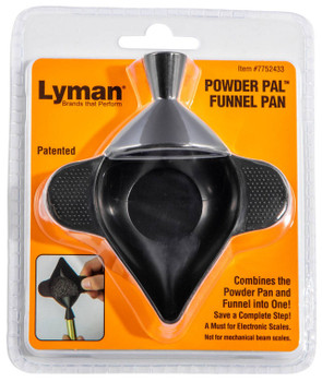 Lyman 7752433 Powder Pal Funnel Pan Universal Caliber UPC: 011516724335