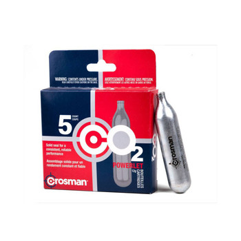 Crosman 231B Powerlet CO2 12 Grams 5 Pack UPC: 028478023123