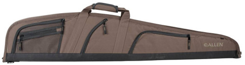 Allen 99546 Daytona  Scoped Rifle Case 46 Mocha Brown Endura wBlack Trim Accessory Pockets Adjustable Sling  Easy Clean Lining UPC: 026509995463