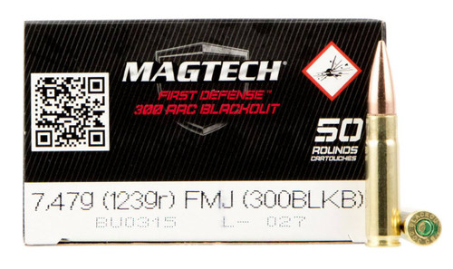 MAGTECH 300BLK 123GR FMJ 50/1000 UPC: 754908209613