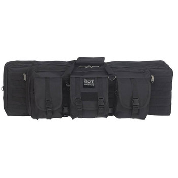 Bulldog BDT4037B BDT Tactical Single Black Nylon 3 Accessory Pockets Deluxe Padded Backstraps Lockable Zippers Padded Internal Divider 13 H x 37 W x 3 D UPC: 672352010473