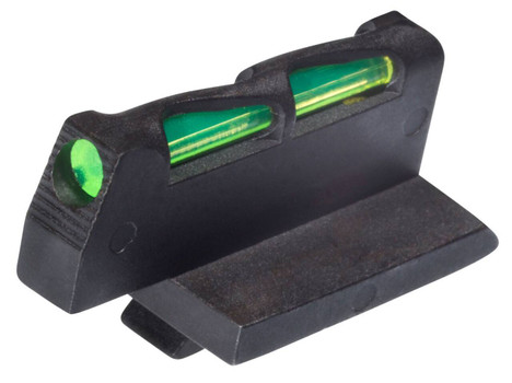 HiViz GPLW01 Ruger GP100 LiteWave Front Sight  Black  Green Interchangeable Fiber Optic UPC: 613485589023