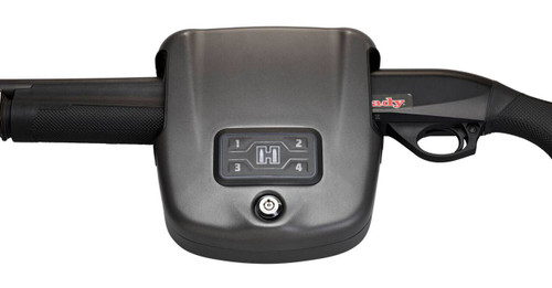Hornady 98180 Rapid Safe Shotgun Wall Lock RFID Access Code Key Entry Black Steel Holds Shotgun 8.50 L x 9.20 W x 2.70 D UPC: 090255981803