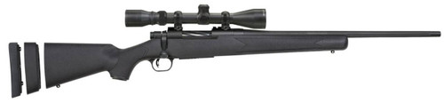 Mossberg 28027 Patriot Super Bantam 6.5 Creedmoor Caliber with 51 Capacity 20 Fluted Barrel Blued Metal Finish  Black Synthetic Stock Right Hand Youth Includes 39x40mm Scope UPC: 015813280273