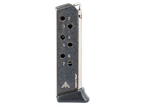 Mec-Gar MGWPPKSFRN Walther 7rd 380 ACP, Fits Walther PPK/S Nickel Carbon Steel