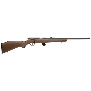 Savage Arms 17000 Mark I G 22 Short 22 Long or 22 LR Caliber with 1rd Capacity 21 Barrel Matte Blued Metal Finish Satin Hardwood Stock  AccuTrigger Right Hand Full Size UPC: 062654170003