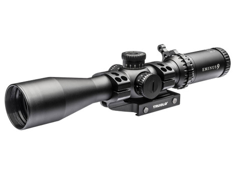 TruGlo TG-8539TLR Eminus Black Anodized 3-9x42mm 30mm Tube Dual Illuminated (Green/Red)TacPlex MOA Reticle