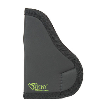 Sticky Holsters MD4GEN1 MD4  BlackGreen Latex Free Rubber Fits Glock 2627 Ambidextrous UPC: 858426004733