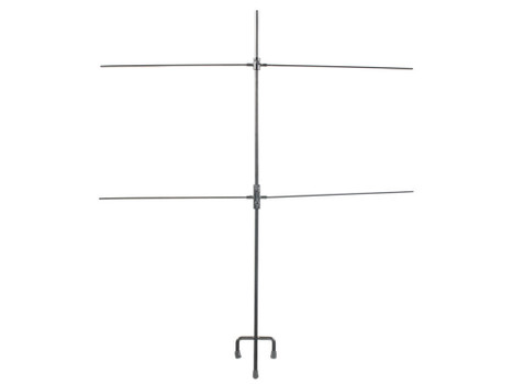 SME SMETGTST Double Paper Target Stand Black Steel Includes 8 Metal Clips