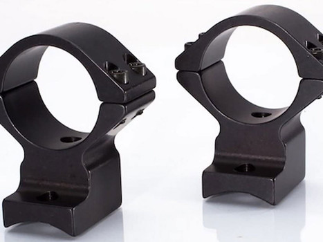Talley 940000 Scope Mount/Ring Combo Black Anodized Aluminum 1" Tube A-Bolt/A-Bolt II Medium Rings 0 MOA