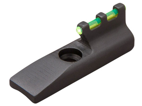 TruGlo TG965G Front Sight Green Fiber Optic Front/Black Frame Fits Browning Buck Mark Fits Ruger MK II/MK III/MK IV, 22/45, Front Post Screw Mount