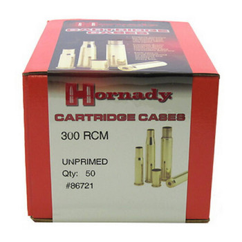 Hornady Case, 300 Rcm, Rds/Bx50, Bx/Cs5 UPC: 090255867213