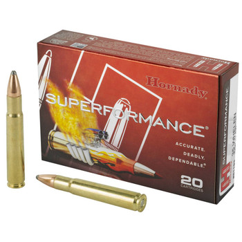 Hornady Superformance Hyper Velocity Centerfire Ammunition, 35 Whelen, InterLock Spire Point, 200 Grain - 20 Cartridge Box ( 20 / 1 )