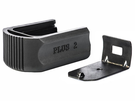 Mec-Gar F42099SET Plus-2 Adapter Set Black Aluminum/polymer, Fits Mec-Gar Optimum Flush Magazines