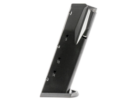 Mec-Gar MGWIT40LFAFC Tanfoglio 14rd 40 S&W, Fits Tanfoglio Witness Large Frame, Blued w/Anti-Friction Coating Carbon Steel