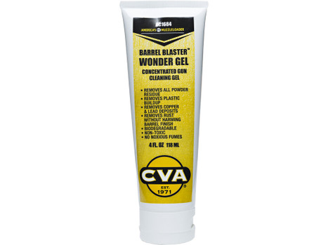 CVA AC1684 Barrel Blaster Wonder Gel Against Lead Build Up 4 oz Squeeze Tube