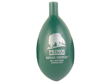 Primos 304 Mouse Squeeze Mouse/Rodent Sounds Attracts Predators Green Rubber