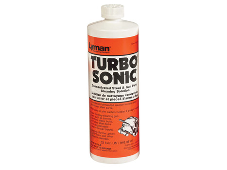 Lyman 7631715 Turbo Sonic Gun Parts Cleaning Solution Against Grease, Dust, Oil 32 oz Bottle