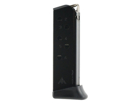 Mec-Gar MGWPPKFRB PPK 6rd 380 ACP, Blued Carbon Steel