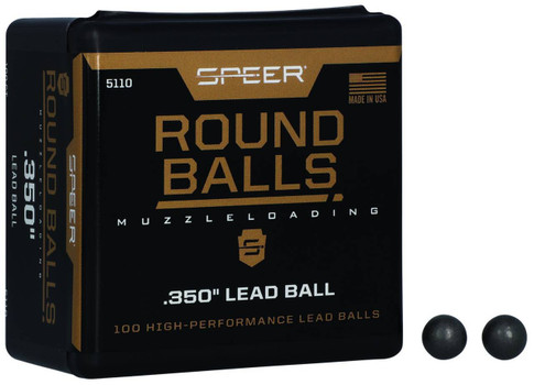 Speer 5110 Lead Balls  36 Cal Lead Ball 64 gr 100 UPC: 076683051103