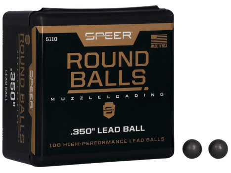 Speer 5110 Lead Balls 36Cal Lead Ball 64gr 100 Per Box/5 Case