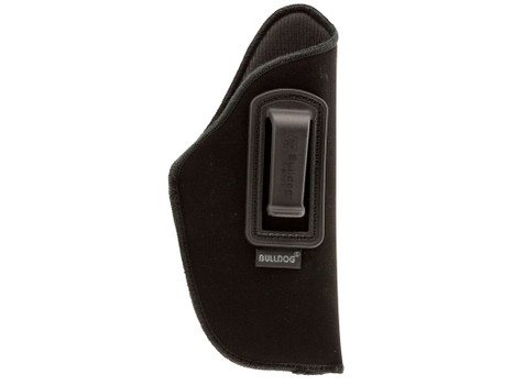 Bulldog DIP7 Deluxe IWB Black Suede Like Belt Clip Fits Glock 19/2.50-3.75" Barrel Right Hand