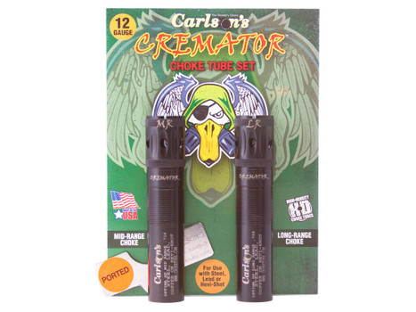 Carlson's Choke Tubes 11562 Cremator Beretta Optima HP 12 Gauge Mid/Long Range Ported 17-4 Stainless Steel