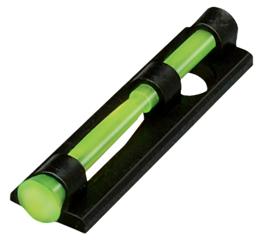HiViz PM1002 CompSight Bead Replacement Front Sight  Black | Green/Red/White Fiber Optic Front Sight Universal Threads                                                                                  
