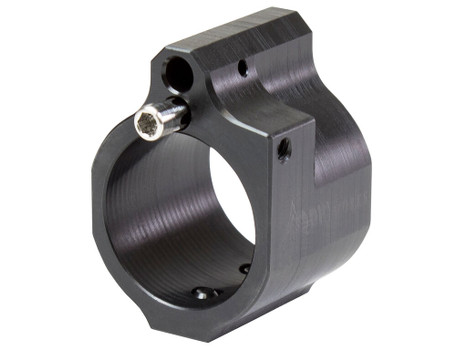 Odin Works GBADJ Gas Block Low Profile .750" Black Nitride Carbon Steel