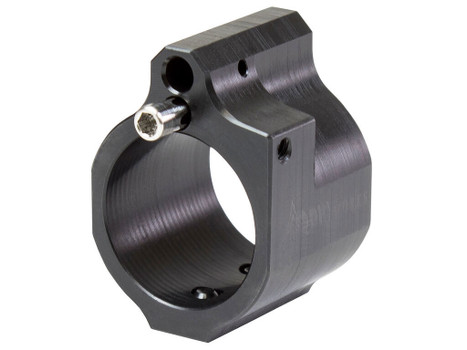 Odin Works GBADJ Gas Block Low Profile .750" Black Nitride Carbon Steel
