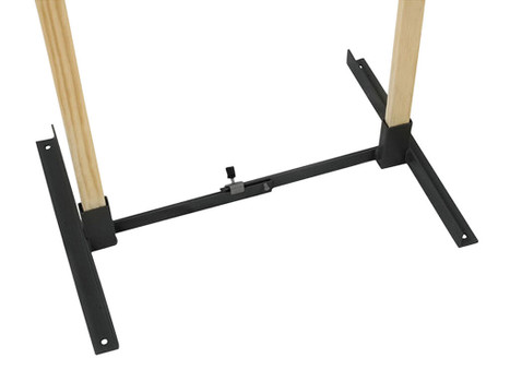 Birchwood Casey 49018 Target Stand Adjustable Black Metal 13"-25" Standing