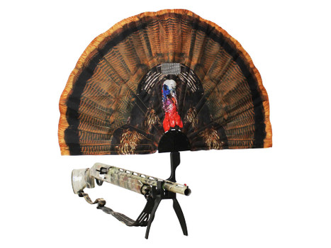 Mojo Outdoors HW2453 Tail Chaser Max Turkey Species Multi Color Plastic