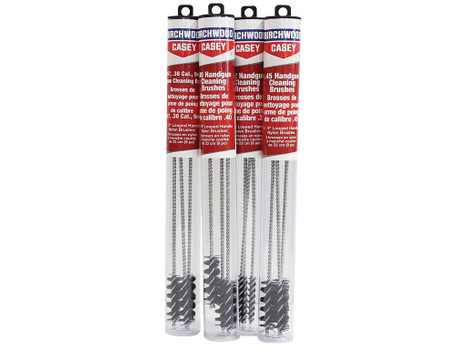 Birchwood Casey 41209 Cleaning Brushes Handgun Looped 22 Cal 9" Nylon 3 Pack