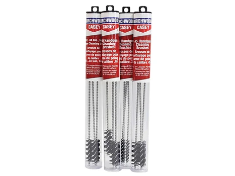 Birchwood Casey 41212 Cleaning Brushes Handgun Looped 45 Cal 9" Nylon 3 Pack