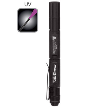 Nightstick MTU-106 Mini-TAC UV Flashlight with 2 AAA, Black,Small Nightstick MTU-106 Mini-TAC UV Flashlight with 2 AAA, Black,Small
